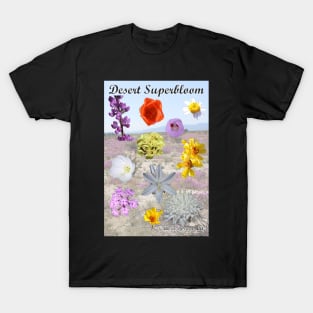 California Desert Wildflower Superbloom T-Shirt